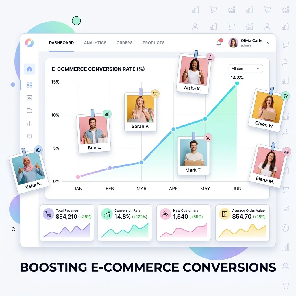 Real People, Real Results: The Impact of Customer Photos on Conversion Rates